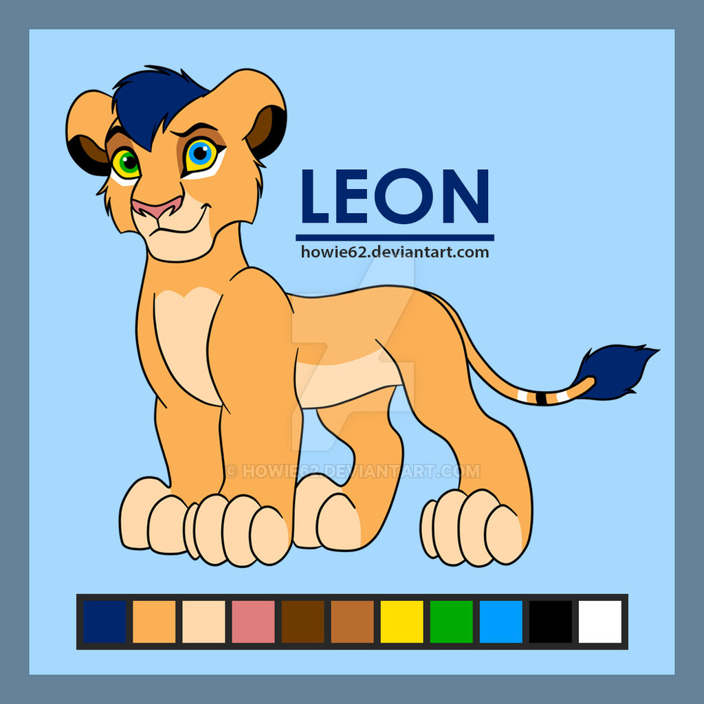 Leon Reference Sheet 2016 by Howie62 on DeviantArt