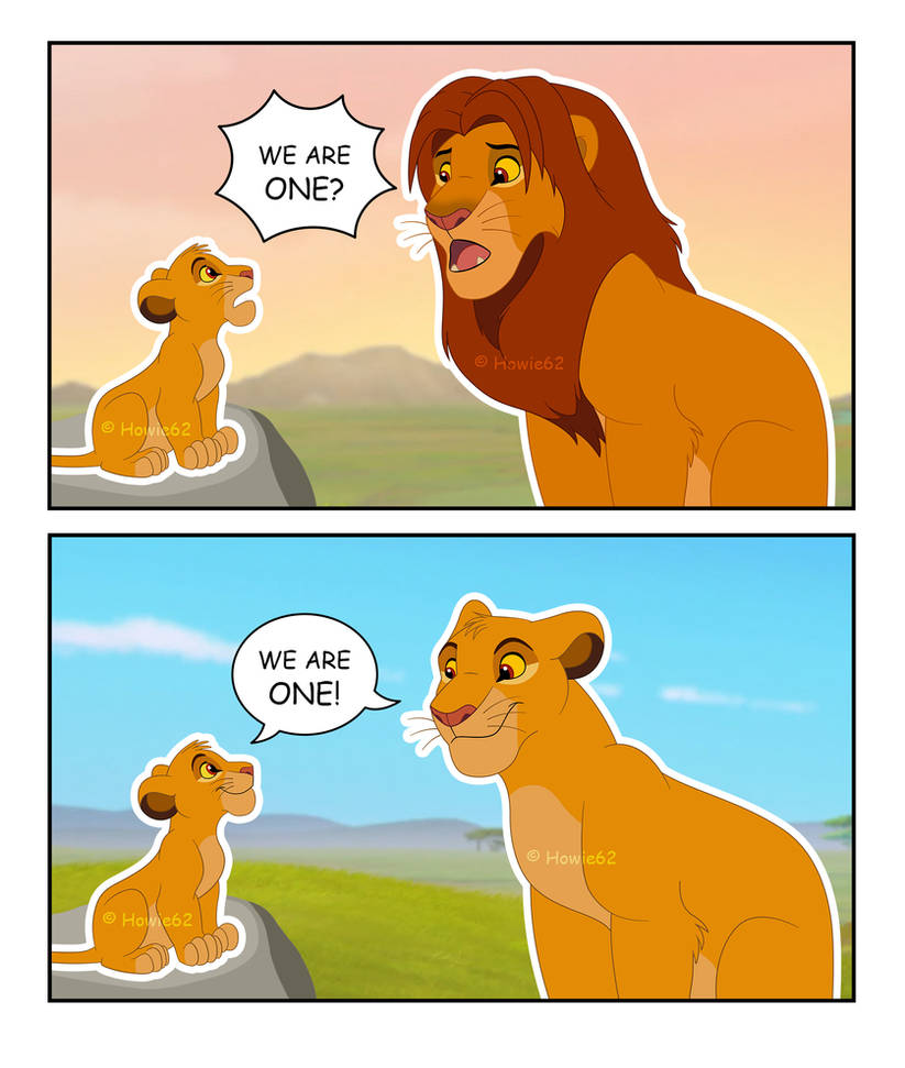 Why does Simba change so much when he grows up? by Howie62 on DeviantArt