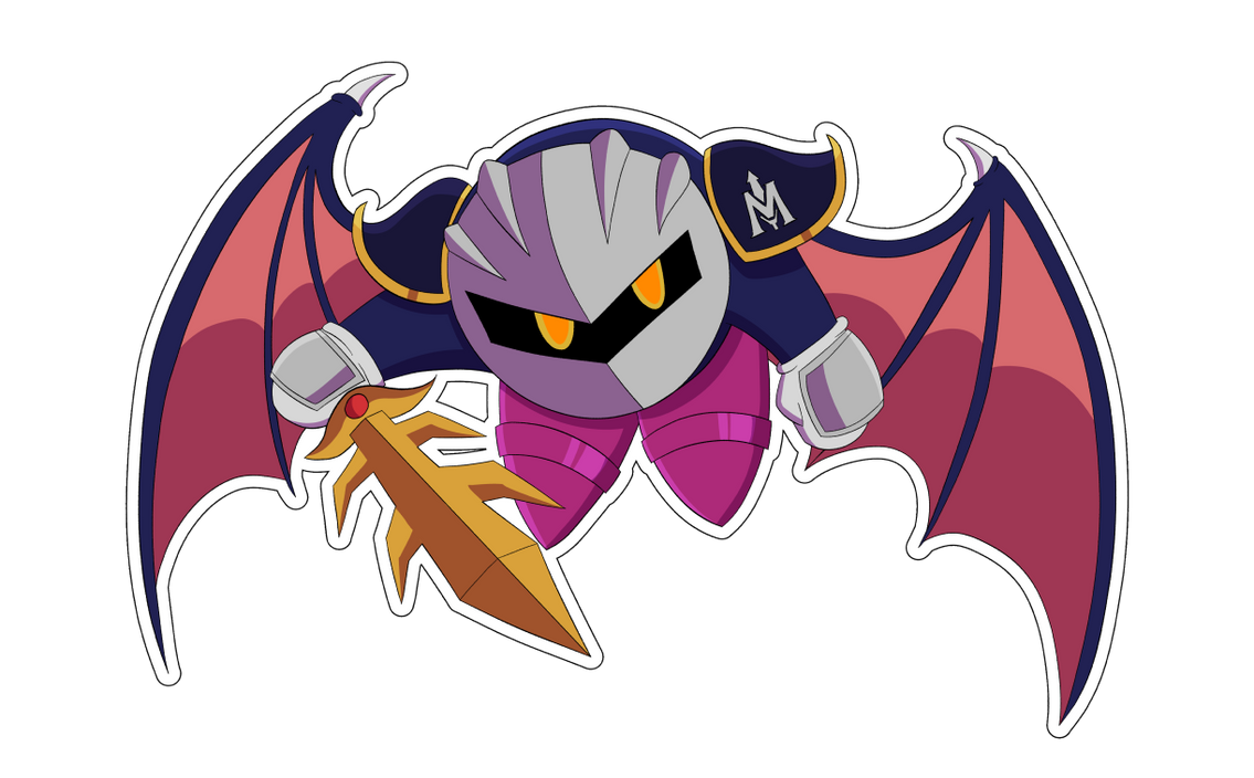 Meta Knight Sticker Meta Knight Sticker Fan Art by ArtOfEmber7 on DeviantArt