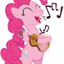 Pinkie with ukulele