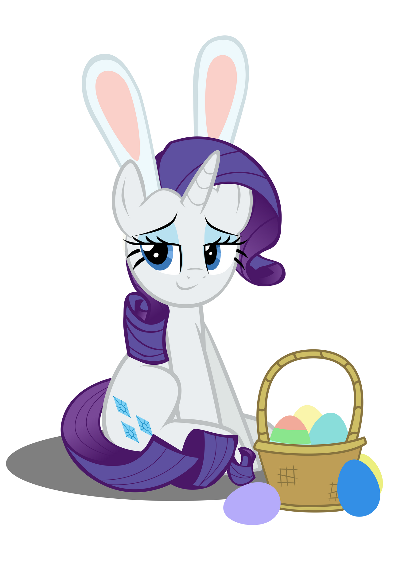 easter_ponies___rarity_by_mrkat7214_dduo