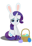 Easter Ponies - Rarity by MrKat7214