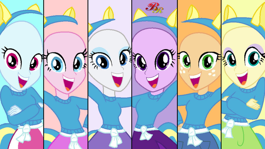 Mlp Eg Mane 6 Base By Bloom Rosa by BloomRosaShy on DeviantArt