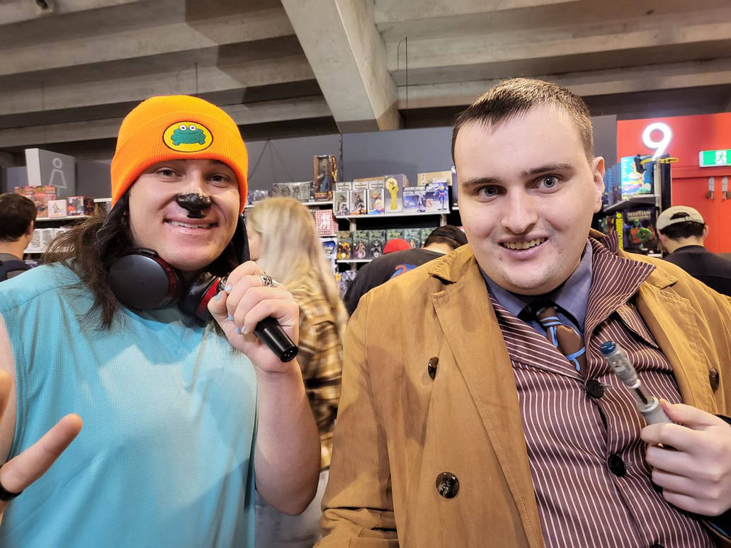 The Tenth Doctor and Parappa the Rapper by bluetennant1998 on DeviantArt