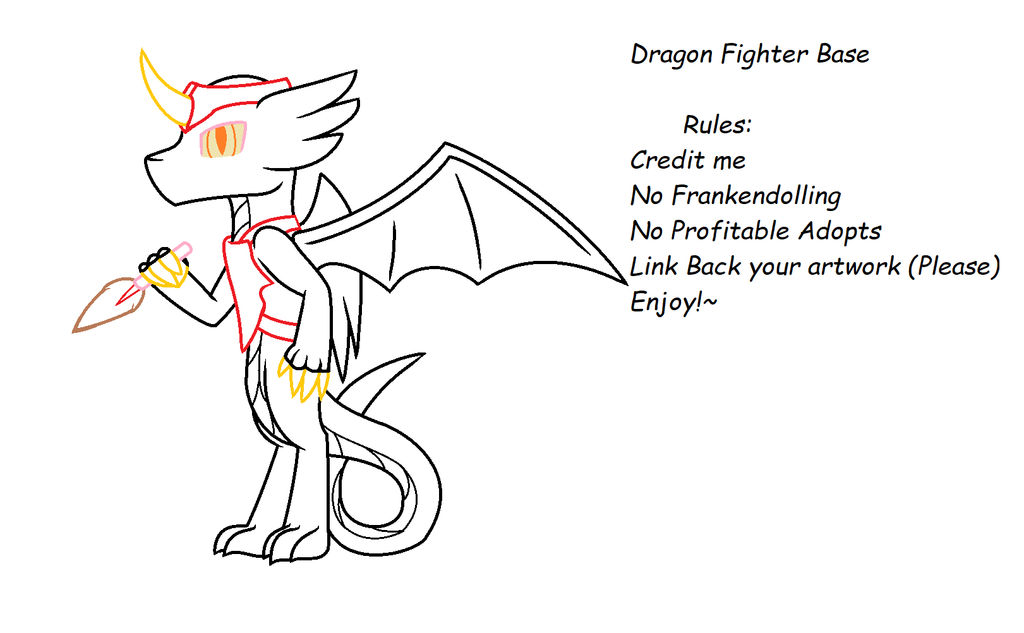 Dbf Base Roster Dragon Fighter base by Rayova-Supernova on DeviantArt