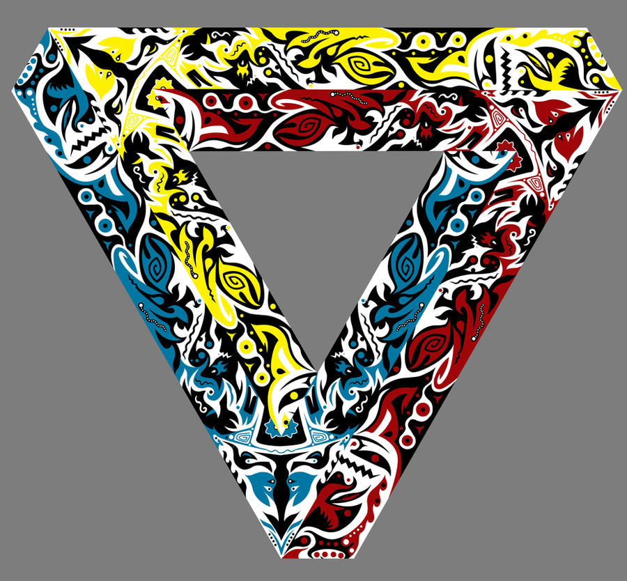Penrose Triangle - Tribal