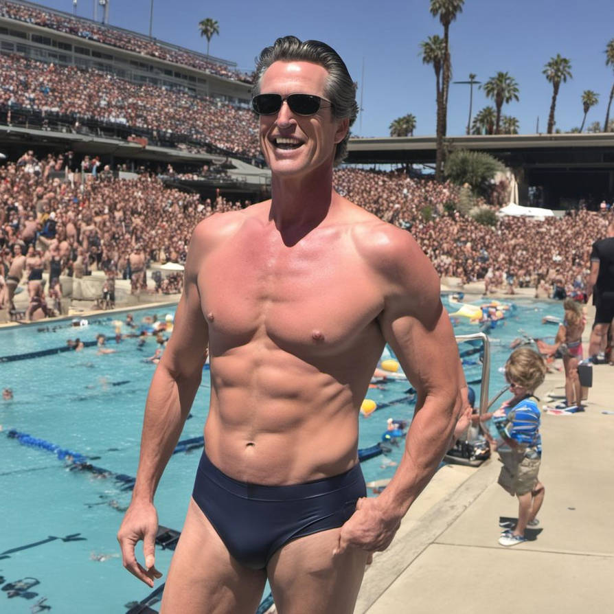 Gavin Newsom Speedo by Gregoryreed1 on DeviantArt