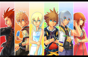 Rainbow Kingdom Hearts 2 Print