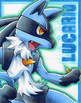 Blue Lucario for Ununununium