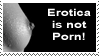 Erotica is not porn by cosfrog