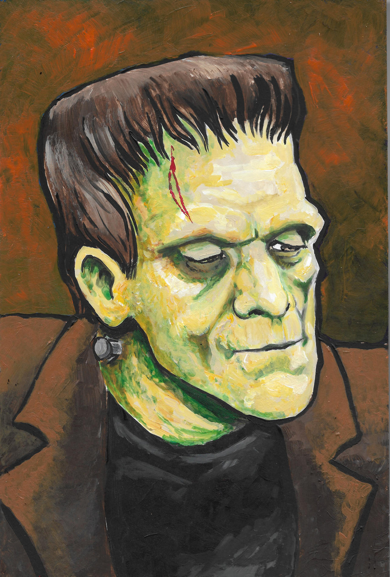 Frankenstein Monster by sugarrayfinhead on DeviantArt