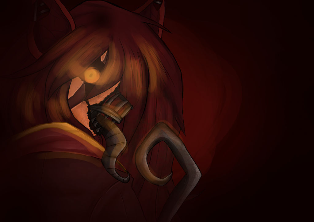Foxy Humanized Nightmare Foxy Humanized by FinkYou on DeviantArt