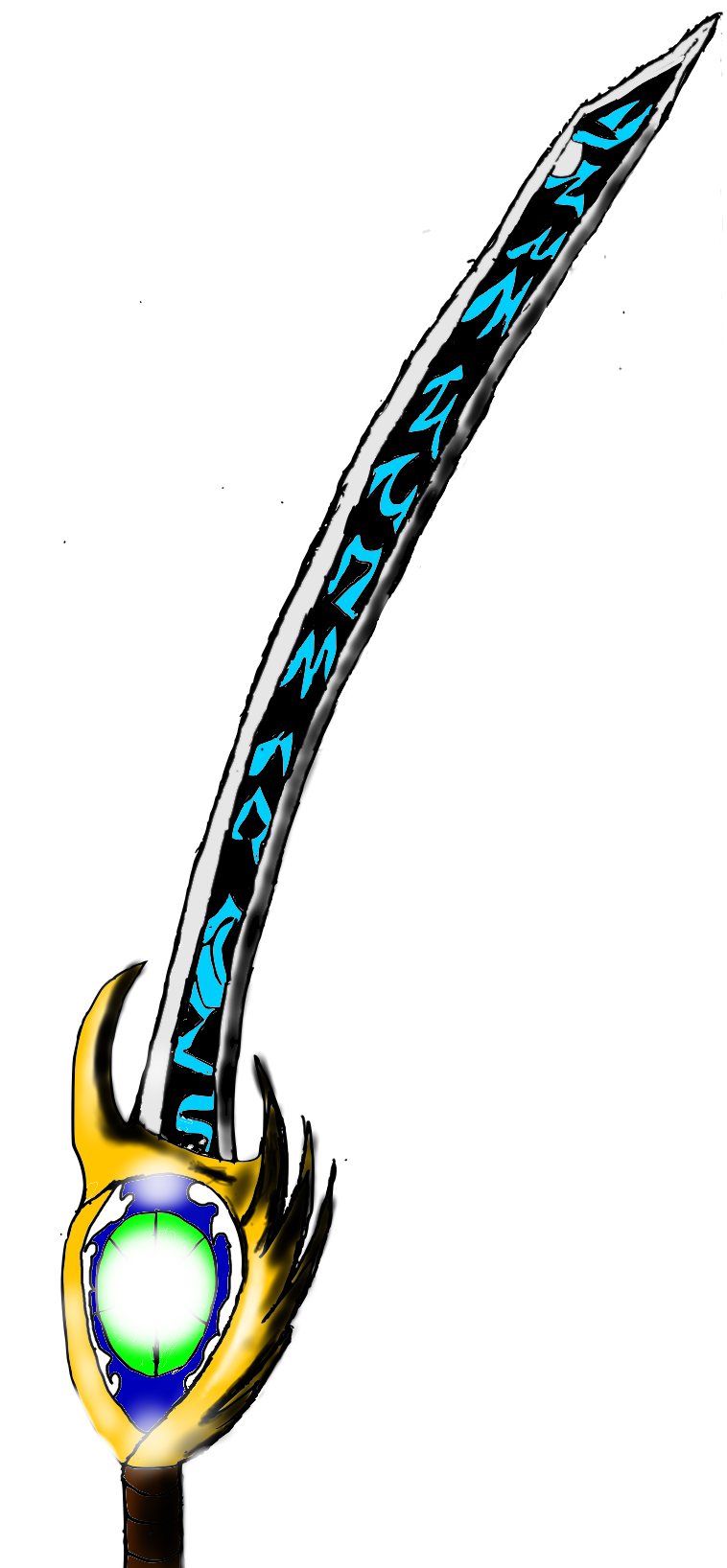 Calix's sword: Hakenshii, The Dimensional Blade