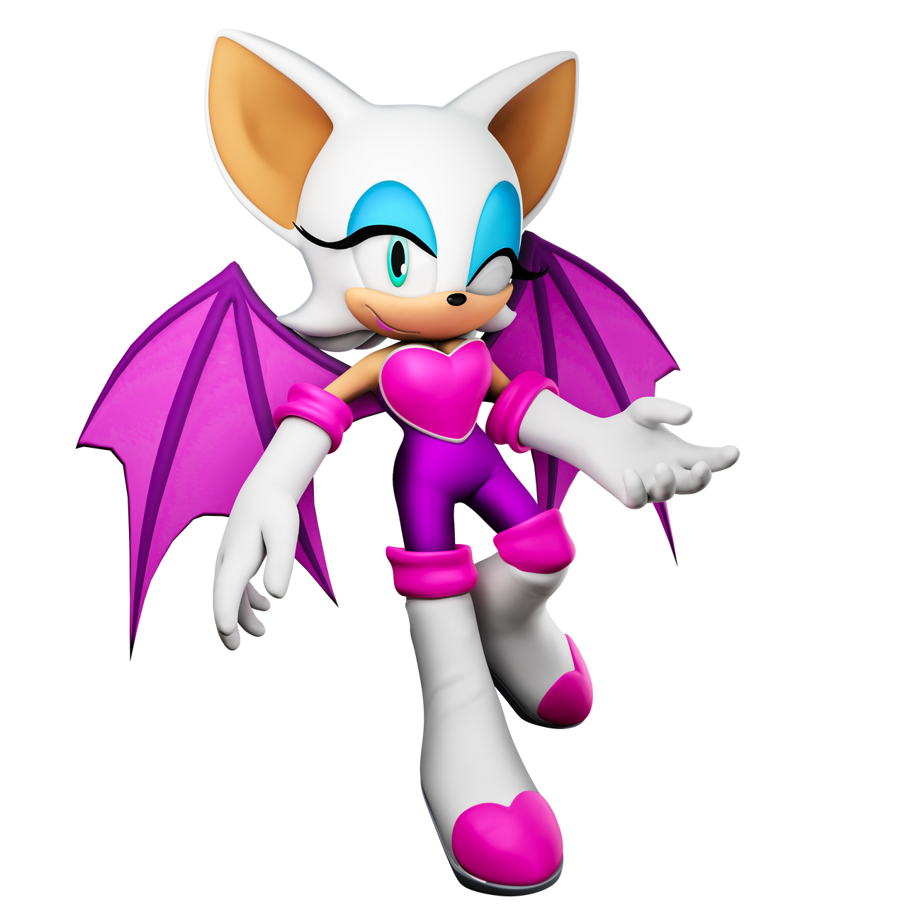Rouge2005DesignRender by caposavegepop on DeviantArt