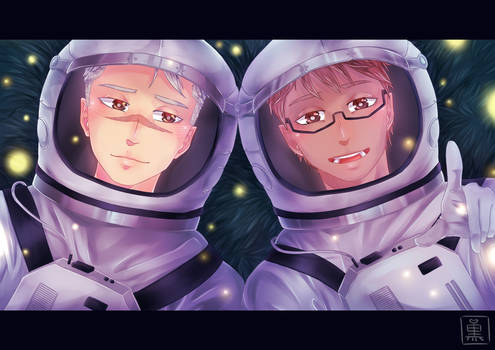 Adam and Shiro - Stargazing