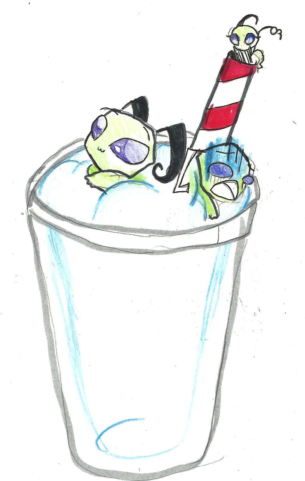 the slushie by anonymousinvader24 on DeviantArt