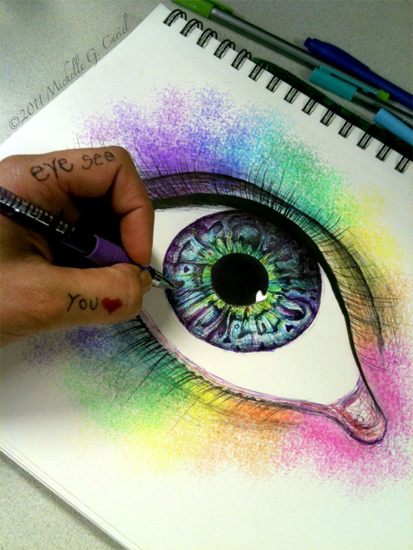 Eye see your true colors