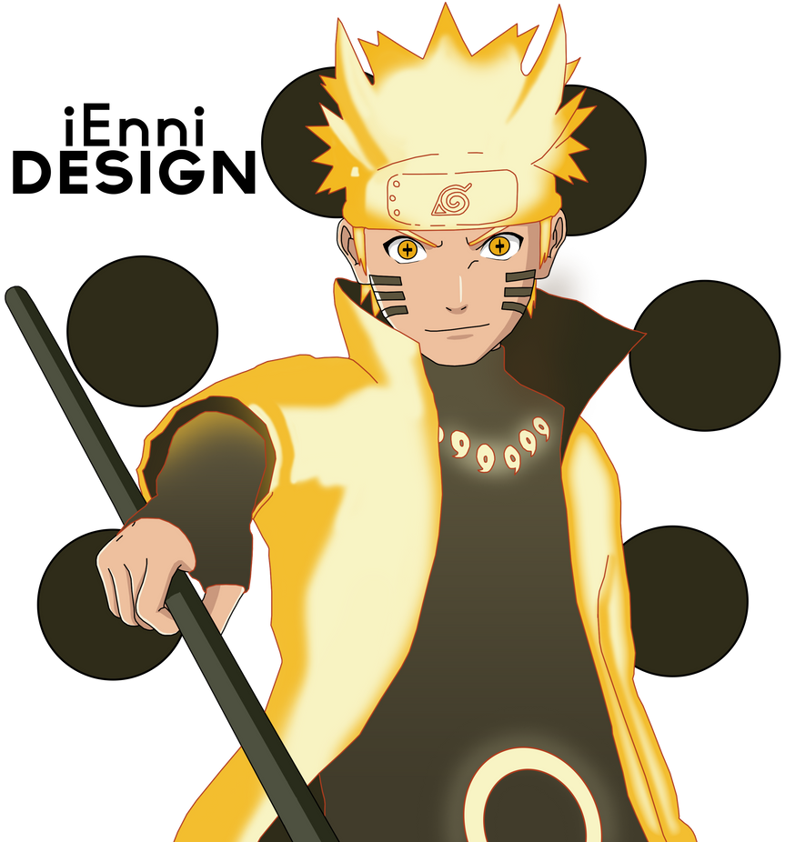 Naruto Shippuden: Naruto Uzumaki (Six Paths Mode) by iEnniDESIGN on DeviantArt