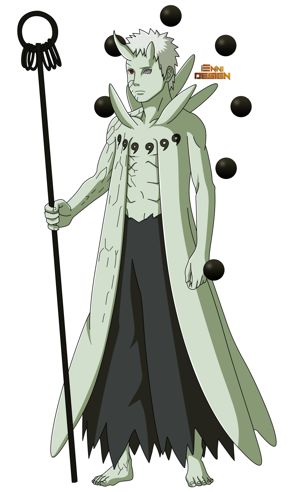 Naruto Shippuden|Obito Uchiha(Six Paths Sage Mode) by iEnniDESIGN on ...