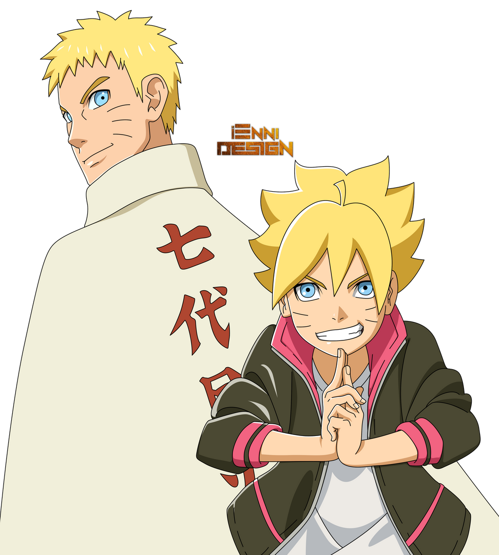 Boruto: Naruto Next GenerationBoruto and Naruto by iEnniDESIGN on