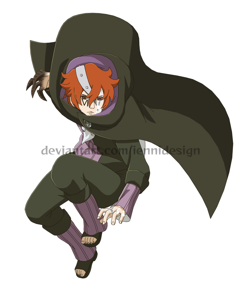 Boruto:Naruto Next Generation|Code (Karma, Claws) by iEnniDESIGN on ...