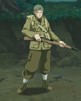 Commission| Naruto Uzumaki (WW2 Soldier)