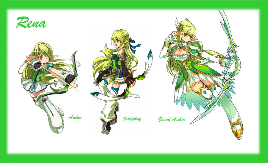 Elsword Rena Build Elsword Wallpaper01 - Rena 1 by falsapersona99 on DeviantArt