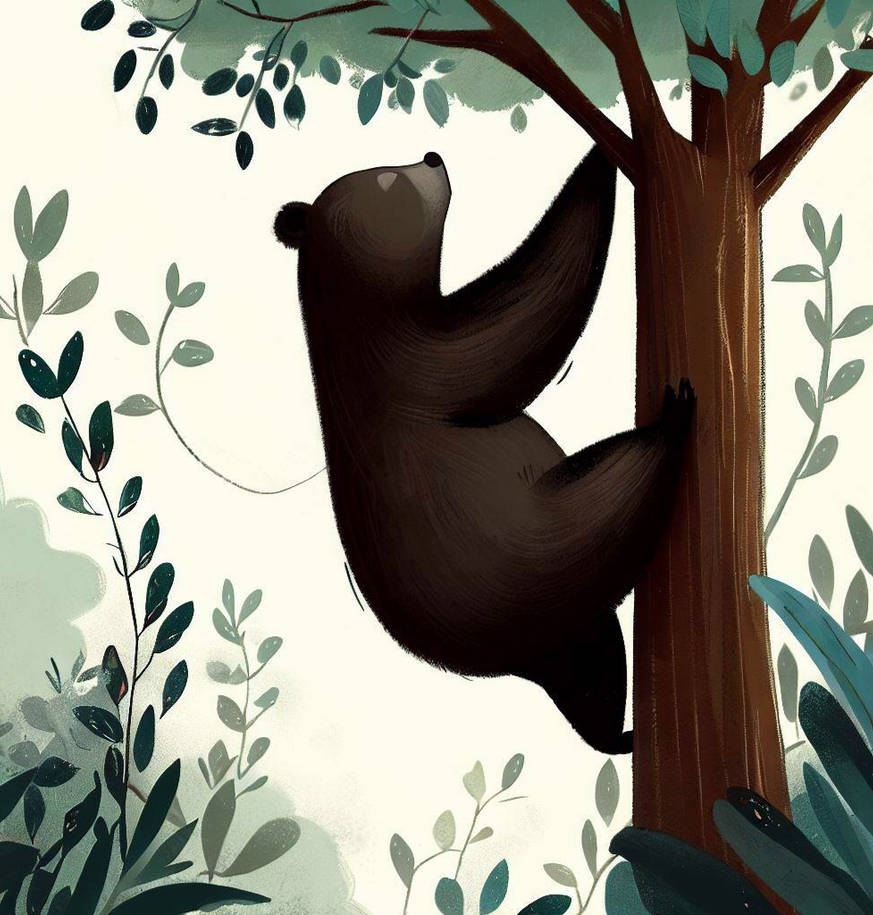 Tree Bear Animation Bear Up a Tree by JadenReed on DeviantArt