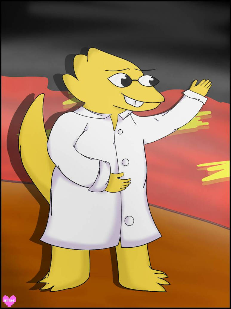 Dr. Alphys by LostNatsume on DeviantArt