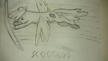 Flying Scootaloo (Training Day 2)