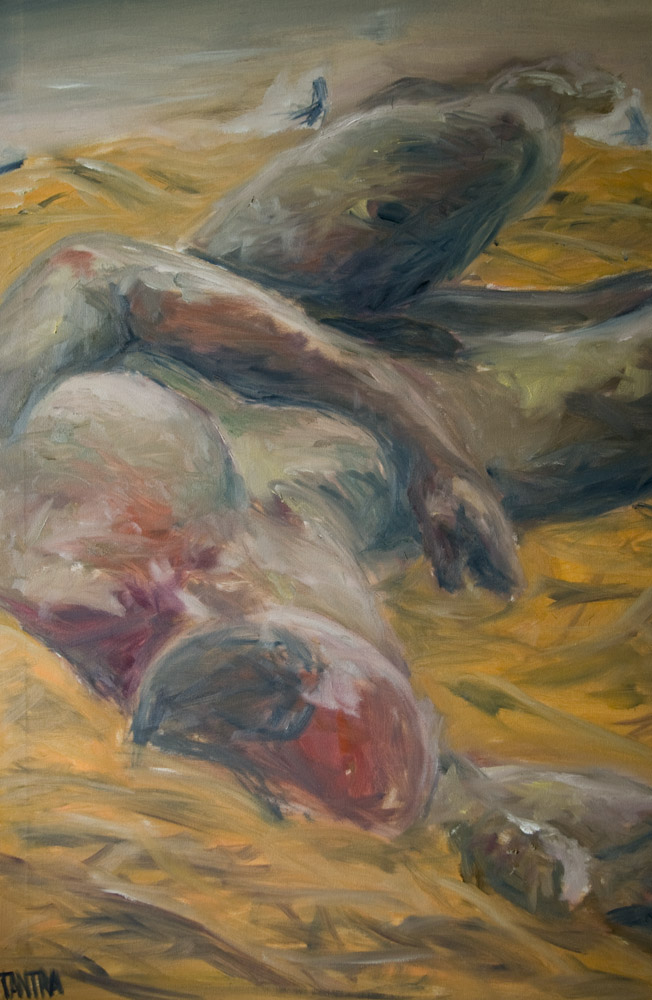 Nude Bald Guy by mazurada