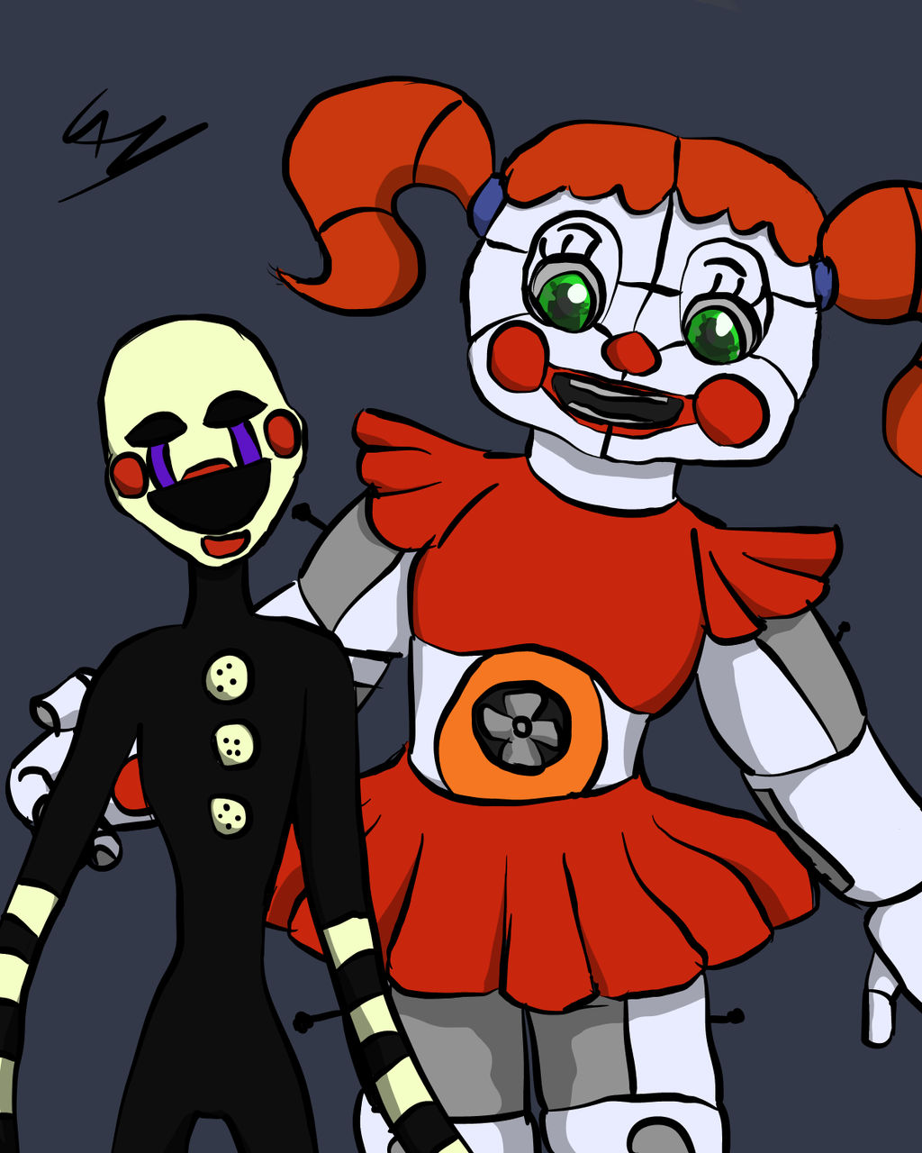 puppet (fnaf) ｜CircusBaby's Topic｜ART street