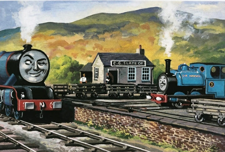 Rws edit #4 gordon and sir handel (tvs style) by Galaxystudios78 on ...