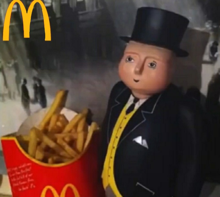 Fat Controller Pride (Ttte) fat controller at mcdonalds (edit) by Galaxystudios78 on DeviantArt
