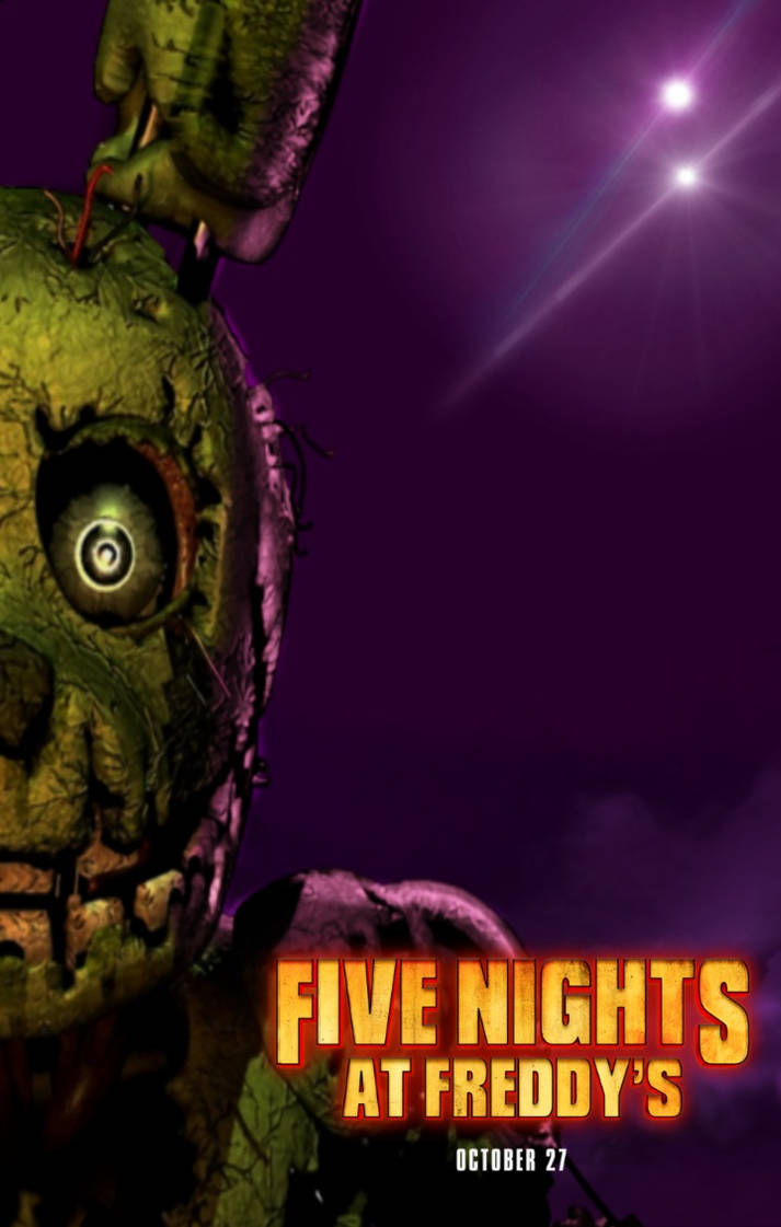 (Fnaf movie) springtrap poster (edit) by Galaxystudios78 on DeviantArt