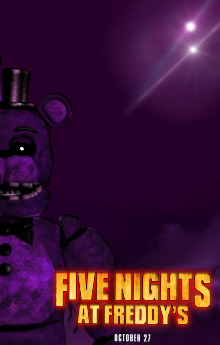 SHADOW FREDDY💜 FNAF MOVIE  Five Nights At Freddy's movie BTS I