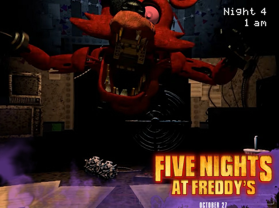 Fnaf movie) golden freddy (updated poster) by galaxystudios78 on