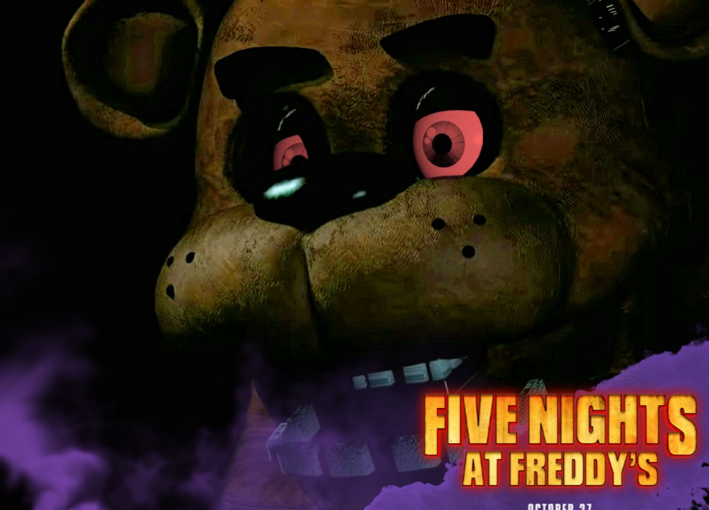 Fnaf movie) golden freddy (updated poster) by galaxystudios78 on