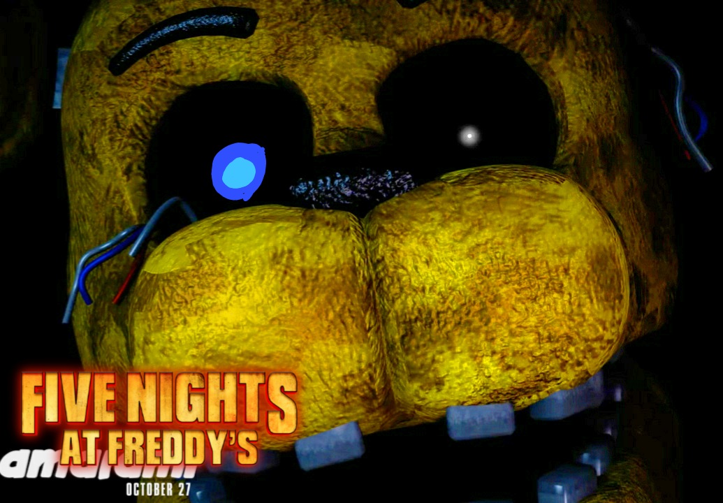 FNaF Movie Golden Freddy Poster Mock-up : r/fivenightsatfreddys