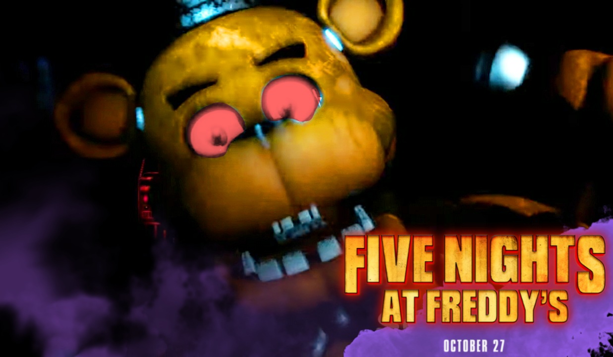 Fnaf movie) golden freddy (updated poster) by galaxystudios78 on