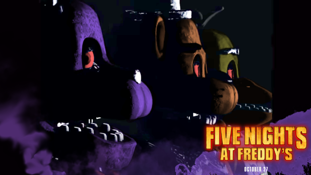 Fnaf movie) shadow freddy poster (edit) by galaxystudios78 on