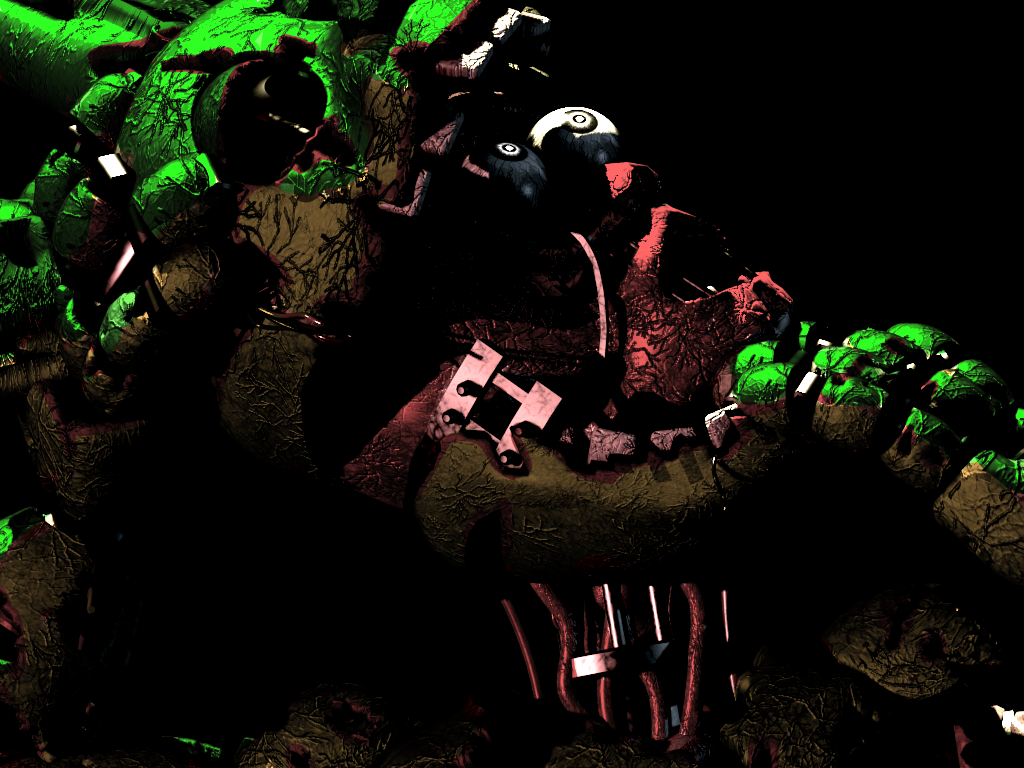 FNAF 3 - Springtrap Rare Screen Remake - fivenightsatfreddys