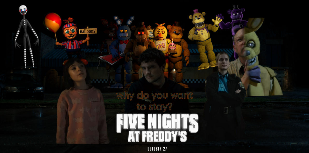 Fnaf movie) puppet poster (edit) by galaxystudios78 on DeviantArt