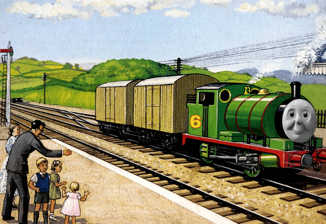 (Ttte) rws percy with tvs face (edit) by Galaxystudios78 on DeviantArt