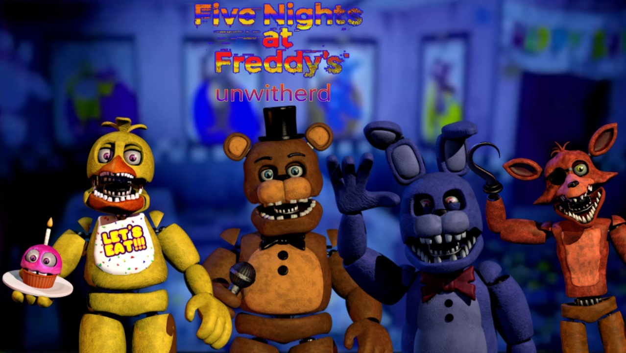 Fnaf movie) withers foxy poster (edit) by galaxystudios78 on