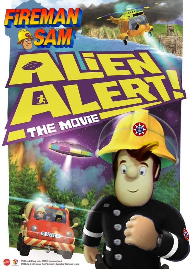 (fireman Sam au) alien alert (edit) by Galaxystudios78 on DeviantArt