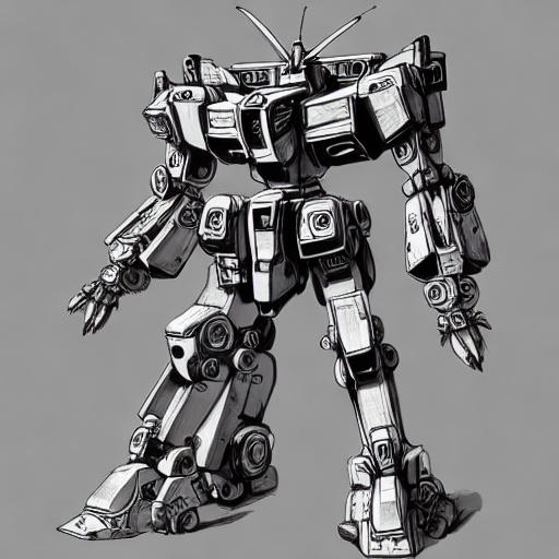Mech Back Side Earthside Media March 2023 Various - Mech by earthsidemedia on DeviantArt
