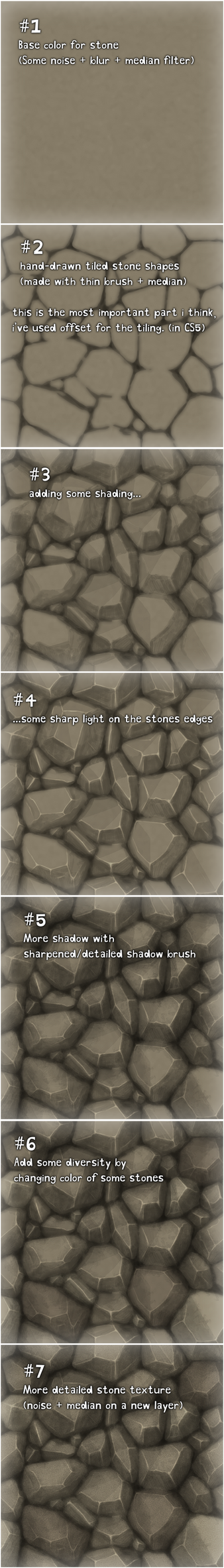 Stone Texture Progress