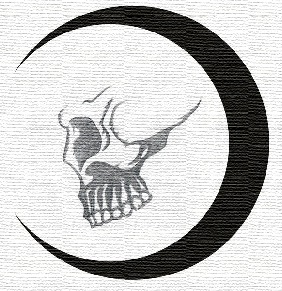 Skull / Eclipse - logo