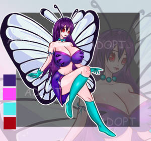 AUCTION  (open) Butterfree (Batafurii) POKEADOPT